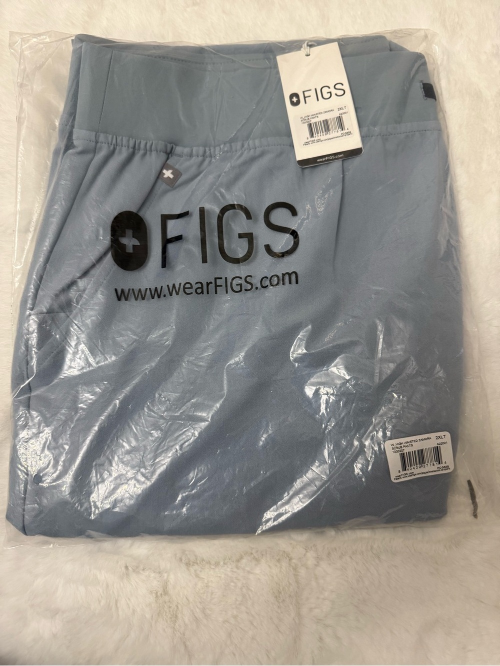 FIGS High Waisted Zamora Scrub Pants Women’s Jogger medical uniform 2XLT